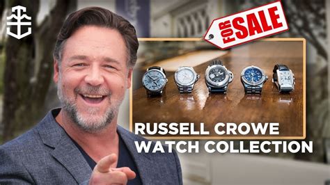 russell crowe breitling|Russell Crowe tells the story of his watches, before SELLING!.